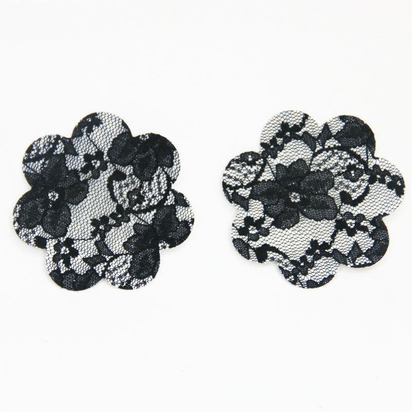 Adhesive Lace floral Nipple Covers